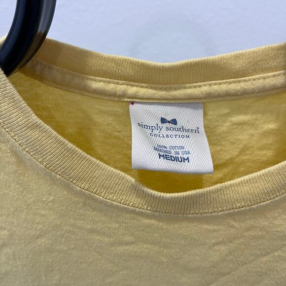 Simply Southern “As Long As You’re Happy Who Cares” Crocs T-shirt ~ Women’s MD - Picture 6 of 6